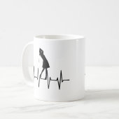 Golf Heartbeat Mug (Devant gauche)