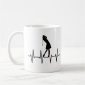 Golf Heartbeat Mug (Gauche)