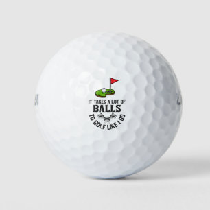 Golf het kost veel golfbal voor golfer golfballen