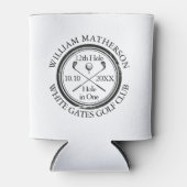 Golf Hole in One Classic Personalized Blikjeskoeler (Voorkant)