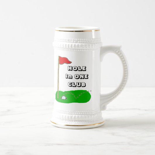 Golf Hole in One Club Custom Bragging Bierpul (Rechts)