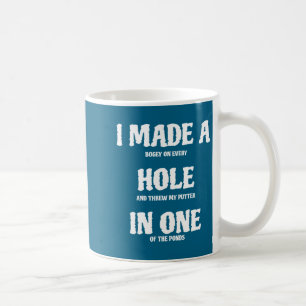 Golf Hole-in-One Grappige Golf Koffiemok
