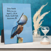 Golf Hole-in-one herdenking  Fotoplaat (Zijkant)