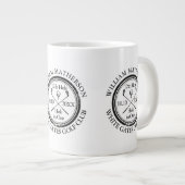 Golf Hole in One Personalized Extra Grote Beker (Voorkant rechts)