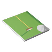 Golf Hole Notitieblok (Schuin)