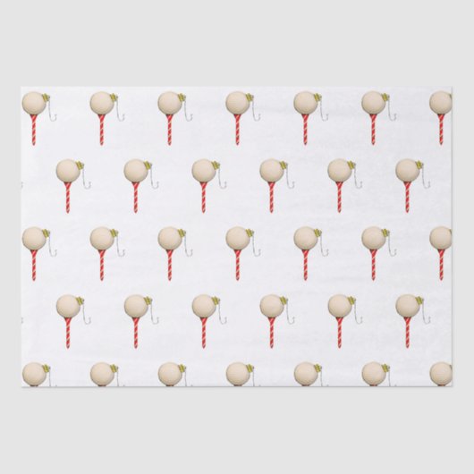 Golf Holiday Gift Ideeën Tissuepapier (Voorkant)