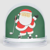 Golf Holiday Globe cadeau neige (Avant)