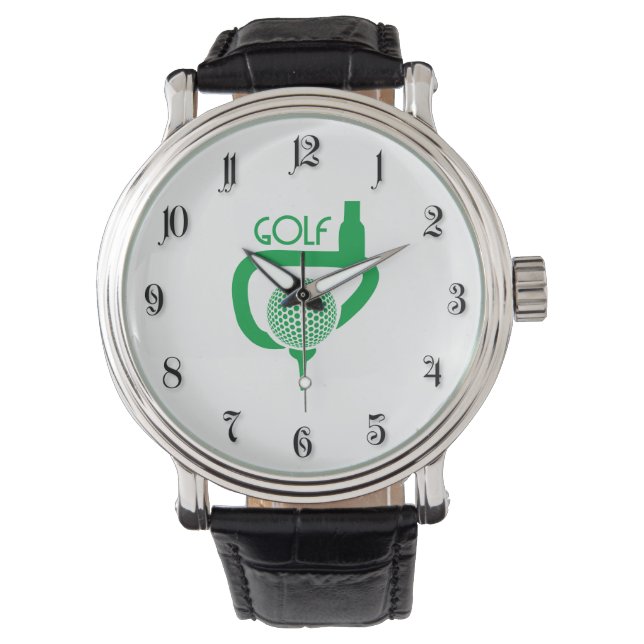 Golf Horloge (Voorkant)