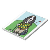 GOLF HOUND NOTITIEBLOK (Gedraaid)