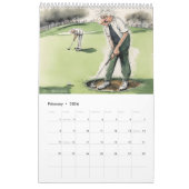 Golf Humor Kalender (Feb 2026)