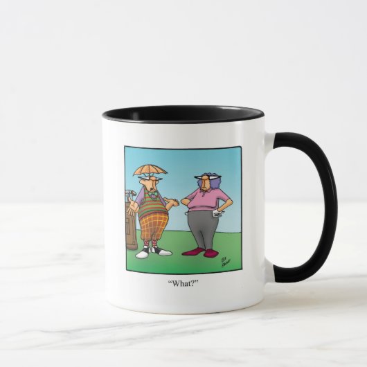 Golf Humor Koffie Mok cadeau voor hem (Rechts)