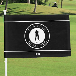 Golf Humour Funny Par Tee Golfer Mens Black Custom