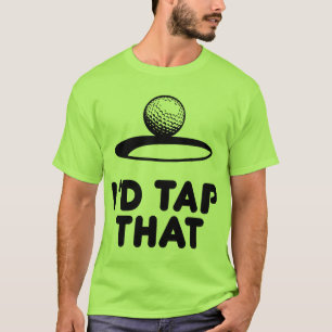 Golf, ik zou dat aanraken t-shirt