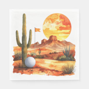 Golf in Arizona servetten