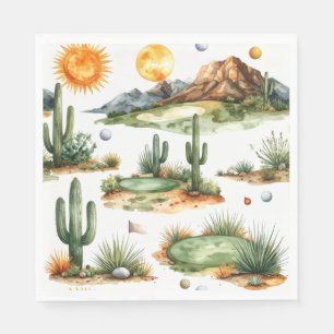 Golf in Arizona servetten