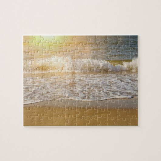 Golf in het zonlicht - legpuzzel (Horizontaal)