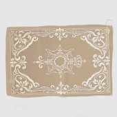 Golf in stijl golfhanddoek (Horizontaal)