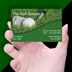 Golf Industry Euro Size Visitekaartje