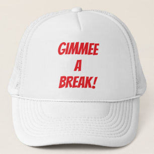 Golf infusie "GIMME A BREAK!" Golf Trucker Pet