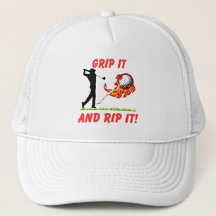 Golf Infusion "Pak Aan En Sla Toe!" Golfer Golf Trucker Pet
