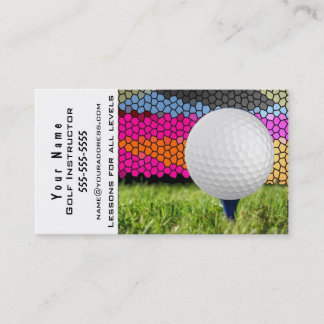Golf-instructie Visitekaartje