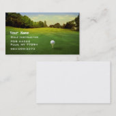 Golf-instructie Visitekaartje (Voorkant / Achterkant)