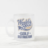 Golf Instructor Gift Matglas Koffiemok (Links)