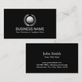 Golf Instructor Golf Club Professional Visitekaartje (Voorkant / Achterkant)