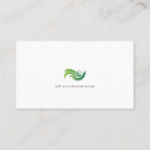 Golf Instructor | Professionele leraar Visitekaartje (Achterkant)