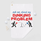 Golf "Interrogez-moi serviette de Pickleball au sujet (En situation)