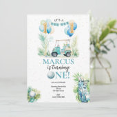 Golf Invitation d'anniversaire (Debout devant)