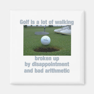 Golf is een hoop lopend magneet