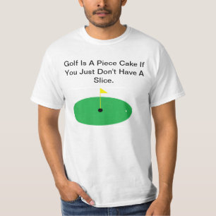 Golf is een stuk snoek... Joke Shirt
