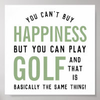 Golf is geluk Funny Golf Lover Gifts