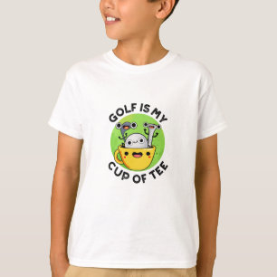 Golf is mijn beker van T-shirt Funny Golf Pun