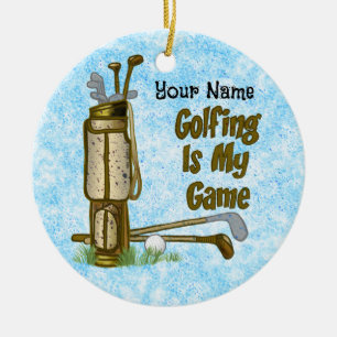 Golf is mijn Game golf Keramisch Ornament