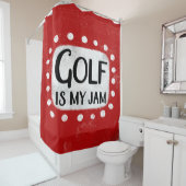 Golf is mijn jam douchegordijn (In situ)