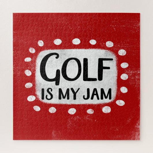 Golf is mijn Jam Jigsaw puzzel (Verticaal)