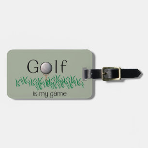 GOLF is mijn spel Bagagelabel