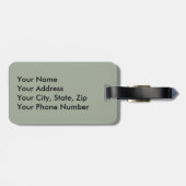 GOLF is mijn spel Bagagelabel (Achterkant horizontaal)