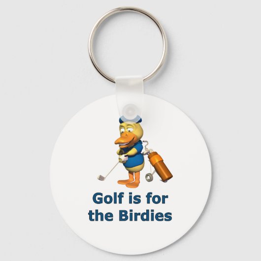 Golf is voor de geboortes sleutelhanger (Voorkant)