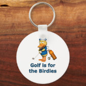 Golf is voor de geboortes sleutelhanger (Voorkant)