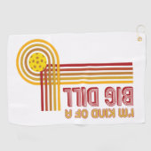 Golf "Je suis serviette de Pickleball un peu d'un grand (Horizontal)