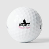 Golf Jetée de Huntington Beach - Tour Zéro - Balles de (Recto)