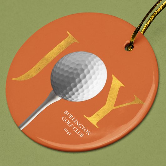 Golf Joy & Peace Christmas