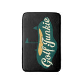 Golf Junkie Schattigee Cool Badkamer Badmat (Voorkant Verticaal)