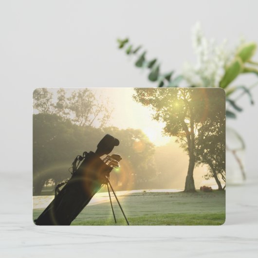 Golf Kaart (Staand voorkant)