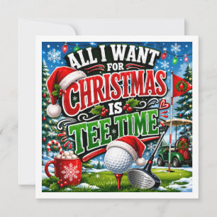 Golf Kerst Grappige uitspraak voor Golfer
