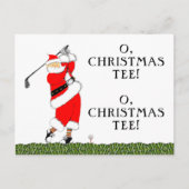 Golf Kerst Kaart (Voorkant)