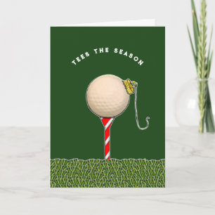 Golf Kerst Kaarten